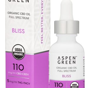 Aspen Green Bliss Organic CBD Oil Uk