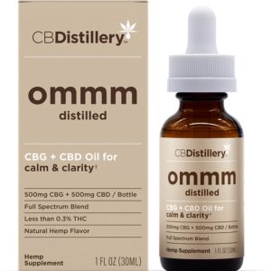 CBDistillery ommm CBG + CBD Oil