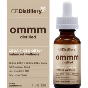 CBDistillery ommm Distilled CBDA + CBD Oil Uk