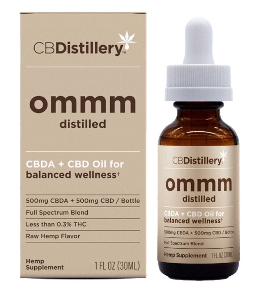 CBDistillery ommm Distilled CBDA + CBD Oil Uk