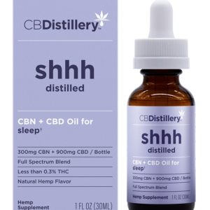CBDistillery shhh Distilled CBN + CBD Oil Uk