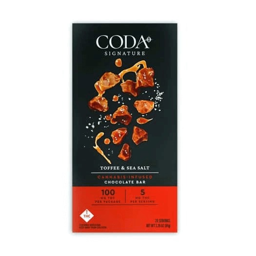 Toffee & Sea Salt Chocolate Bar Uk