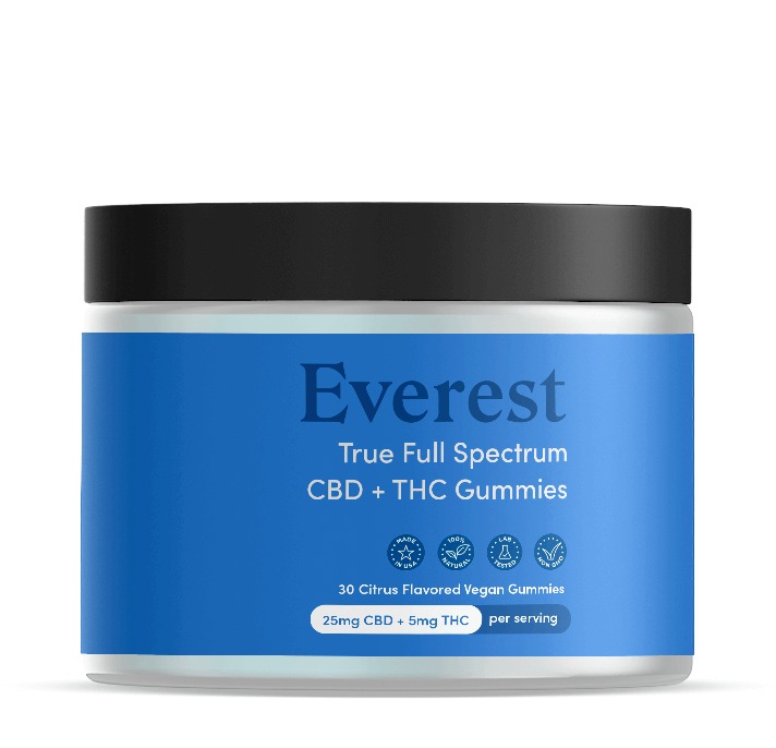 Everest True Full Spectrum CBD+THC Gummies Uk