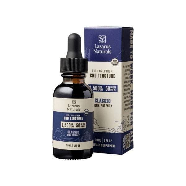 Lazarus Naturals High Potency CBD Oil Uk